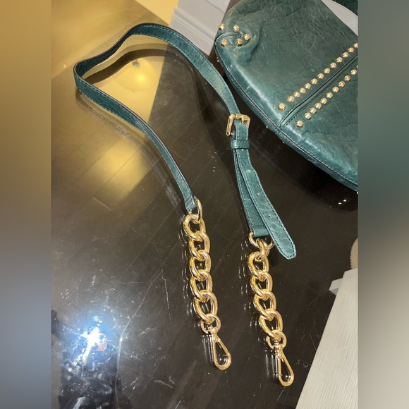 Michael Kors Shoulder or Crossbody Bag Green - Picture 4 of 10